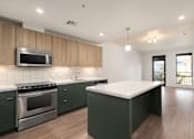 Thumbnail 17 of 55 - Contemporary Kitchen at Misora Apartments, San Jose, CA
