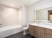 Thumbnail 20 of 55 - Guest Bathroom at Misora Apartments, San Jose, California