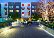 Thumbnail 45 of 55 - Well-lit walkway at Misora Apartments, San Jose, CA