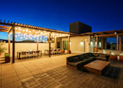 Thumbnail 28 of 55 - Rooftop terrace at Misora Apartments, California