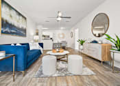 Thumbnail 3 of 38 - Living And Kitchen View at Country Club Lakes, Jacksonville, Florida