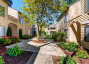 Thumbnail 23 of 25 - walkway to the front door at The Lakes Apartments, Bellevue, WA
