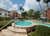 Thumbnail 20 of 29 - our apartments offer a swimming pool in front of our building at Veranda at Centerfield, Houston, 77070