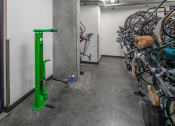 Thumbnail 40 of 46 - Bike Storage and Repair Room at The Parker Apartments, Portland