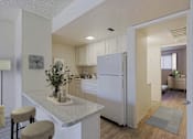 Thumbnail 2 of 19 - Kitchen at Ambassador West Apartments, Phoenix