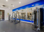 Thumbnail 18 of 23 - the preserve at ballantyne commons fitness room with weights and cardio equipment