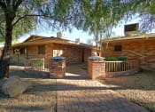 Thumbnail 11 of 16 - a brick house with a pathway and a tree