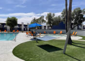 Thumbnail 16 of 24 - the pool area at our apartments in tempe