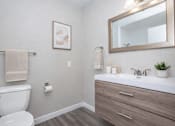 Thumbnail 13 of 41 - Bathroom with mirror at Homestead Chandler, Arizona, 85225