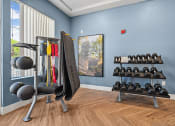 Thumbnail 20 of 23 - the gym at the at the boulevard apartments tx