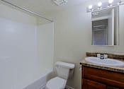 Thumbnail 15 of 27 - Bathroom with Sink at Sahuaro West Apartments, Arizona