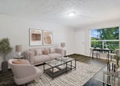 Thumbnail 3 of 30 - Living room at The Link Apartments, Mesa, AZ, 85201
