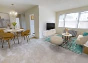 Thumbnail 4 of 16 - living and dining room at jetu apartments for rent in washington dc