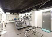 Thumbnail 13 of 20 - fitness center with work out machines at the baystate apartments in washington dc