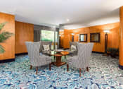 Thumbnail 22 of 40 - lobby lounge at 2800 woodley road apartments in woodley park washington dc
