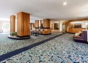 Thumbnail 21 of 40 - lobby lounge at 2800 woodley road apartments in woodley park washington dc