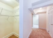 Thumbnail 23 of 26 - hallway closet with built in shelving at 2800 ontario road apartments in washington dc