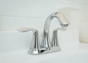 Thumbnail 9 of 12 - close up of bathroom sink faucet at 2801 pennsylvania apartments in washington dc