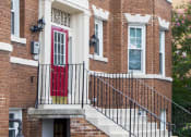 Thumbnail 17 of 17 - stone exterior of 3212 Wisconsin apartments in washington dc