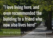 Thumbnail 23 of 25 - Hampton-Courts-Apartment-Resident-Testimonial