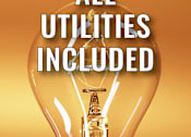 Thumbnail 22 of 24 - A light bulb with the text "ALL UTILITIES INCLUDED" on it.