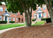 Thumbnail 14 of 21 - exterior brick apartment building colonnade apartments in washington dc