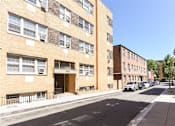 Thumbnail 1 of 16 - stone exterior at alpha house apartments in washington dc