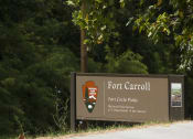 Thumbnail 13 of 13 - Fort-Caroll-Park-Monument-Sign