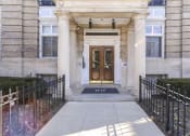 Thumbnail 30 of 35 - exterior entrance to dupont apartments in washington dc