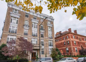 Thumbnail 32 of 35 - exterior of brick apartment building at dupont apartments in washington dc