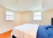 Thumbnail 11 of 20 - bedroom with large windows at park vista apartments in washington dc