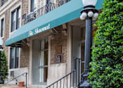 Thumbnail 18 of 21 - entrance to the shawmut apartments in adams morgan washington dc