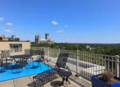 Thumbnail 18 of 20 - rooftop lounge and view at sherry hall apartments in washington dc