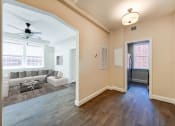 Thumbnail 9 of 28 - view of living area from entrance at petworth station apartments in washington dc