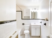 Thumbnail 10 of 28 - bathroom at wakefield hall apartments in u street washington dc
