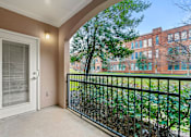 Thumbnail 22 of 35 - Private patio at Crogman School Lofts, Atlanta GA 30315