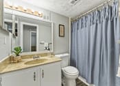 Thumbnail 16 of 51 - Bathroom with mirror and sink at The Reserve at Brookhaven, Atlanta, GA