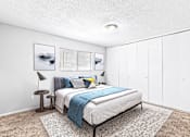 Thumbnail 30 of 36 - Master bedroom at Northgate Townhomes in Tucker, GA  30084
