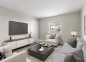 Thumbnail 1 of 22 - Living Room New Flooring at Ridgewood Apartments, Lawrenceville, GA 30045