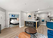 Thumbnail 12 of 41 - One and Two bedroom floorplans at 505 Collection in Buckhead, Georgia 30305