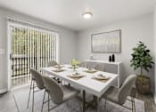 Thumbnail 21 of 35 - Dining Room with table at Pinewood Townhomes, Tucker, GA
