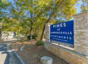 Thumbnail 35 of 52 - Community entrance at Pines at Lawrenceville Decatur 30033