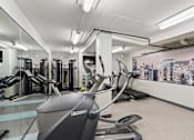 Thumbnail 18 of 50 - the gym is equipped with treadmills and other exercise equipment