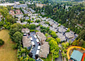 Thumbnail 1 of 29 - an aerial view of a neighborhood at Oriel Apartments, Portland, OR, 97225