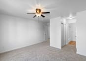 Thumbnail 14 of 50 - Carpeted Living Area at Summer Creek Apartments, Oregon