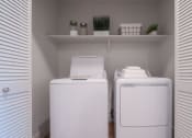 Thumbnail 11 of 27 - a white washer and dryer in a laundry room at Sonder Fields in Happy Valley, OR