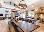 Thumbnail 13 of 26 - Demonstration Kitchen in Clubhouse at Bucking Horse Apartments, Colorado, 80525