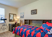 Thumbnail 8 of 26 - 2nd bedroom in model apartment at Bucking Horse Apartments, Fort Collins
