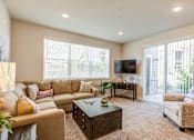 Thumbnail 5 of 26 - model living room at Bucking Horse Apartments, Fort Collins, CO, 80525
