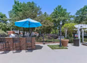 Thumbnail 22 of 27 - Outdoor Grill With Intimate Seating Area at Reserve at Bridford, Greensboro, North Carolina